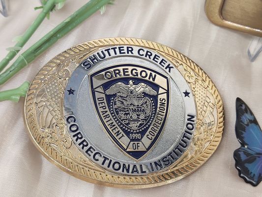 Custom Zinc Alloy Belt Buckle for Men with Logo 3-3.5 Inch