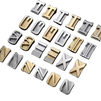 kaufen Custom Logo Zinklegierung Gürtel Buckle mit glänzender Silberbeschichtung für personalisiertes Design online manufacture