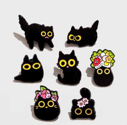 kaufen 1.5 Zoll weiches Emaill-Lapel-Pin Custom-Zinklegierung-Pin-Bedge für Marken- und Identitätsmerkmale online manufacture