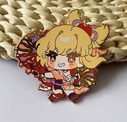kaufen High Quality Zinc Alloy Custom Logo Gold Plated Enamel Pin Badges and Metal Lapel Pins online manufacture