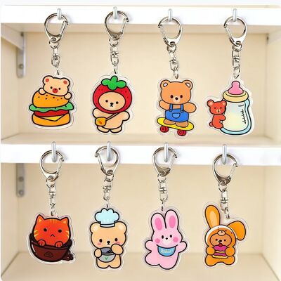 kaufen Werbeanzeige Maßgeschneiderte Acryl Hotelzimmer Nummernschild Schlüsselketten Kreativer Diamant Namensschild mit gewebter Technik Quadratmuster online manufacture