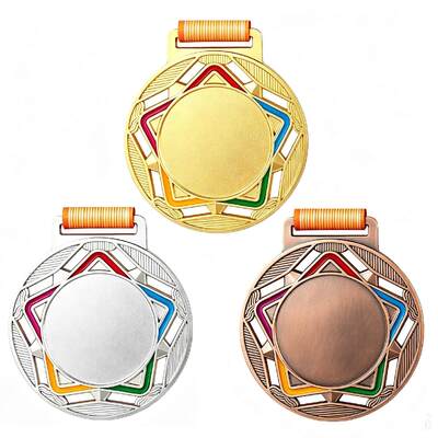 kaufen Sportmedaillen Gold Silber Bronze Fußball Volleyball mit Band online manufacture