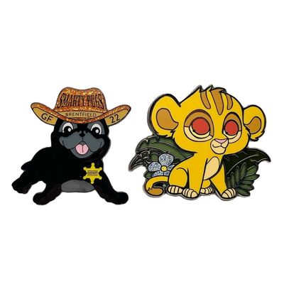 Ein guter Preis. Custom Soft Enamel Lapel Pins mit Logo in Eisen- und Zinklegierung - Personalisierte Enamel Pins Online