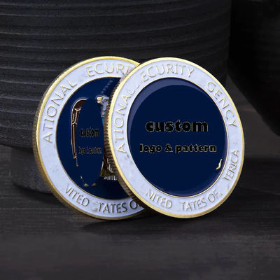 Custom Logo Personalisiertes Silber Anodisiertes Aluminium Blanks Metall Custom Token Personalisierte Herausforderung Goldmünze Für Gravur