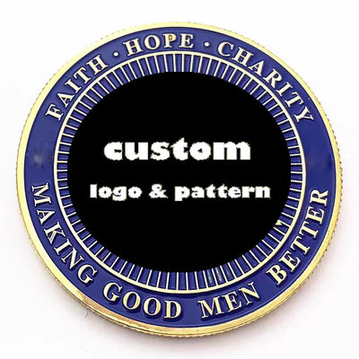 2D 3D Custom Logo Münzen Weiches Emaille Marine Gedenkmünzen individuell
