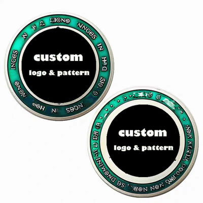 Custom Design Challenge Münze Die Stamped Zinklegierung Messing 2D 3D Token Münze Metall Custom Goldmünzen Sammlungen