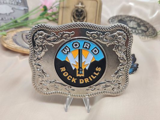Personalisierbarer Gürtel Buckle Einzigartiges Muster Knopfband Drei-Gang-Anpassung Tri-Glide-Rutschen Buckle für Mantel Gürtel