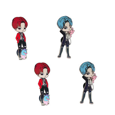 Individuell gestaltete Hard-Emaille-Zink-Alloy-Metallmarke Lapel-Pin für Identität und Dekoration