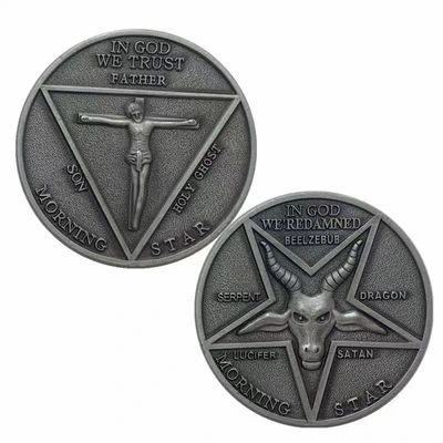 2.25in Arcade Spiele Custom Münzen Gedenkmünzen Vintage Freimaurer Münzen