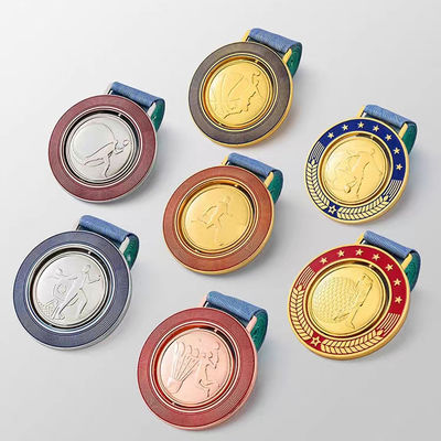 Zinklegierung Prägung persönliche Sportmedaillen Geschenke kundenspezifische akademische Medaillen