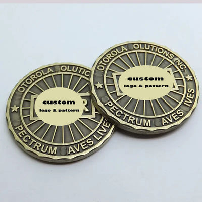23mm Messing Custom Münzen Vintage Antike Alte Dollarmünze Amerikanischer Rover Zwei Gesichter