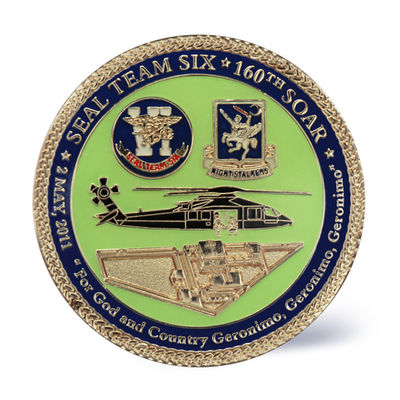 Custom Metall Herausforderung Münzen Gold beschichtet Souvenir Sammler