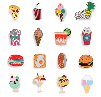 Goldbeschichtete weiche Emaill-Pins in kundenspezifischer Größe für Marken- und Werbezwecke