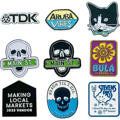 Custom Lapel Pins Personalisieren Sie Ihre Abzeichen mit einzigartigen kundenspezifischen Designs für persönliche und geschäftliche Zwecke