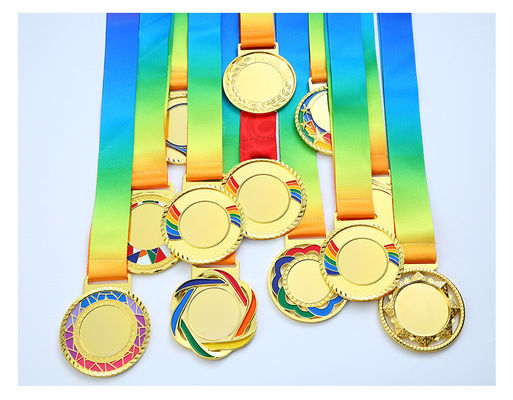 2.5 Zoll Lasergravierung Gewichtheben Sport Award Gold Schwermedalinen Modelle für die Meisterschaft