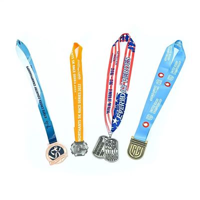 Medaille Personalisierte Lanyards 10mm 13mm 15mm Custom Lanyards und Abzeichen