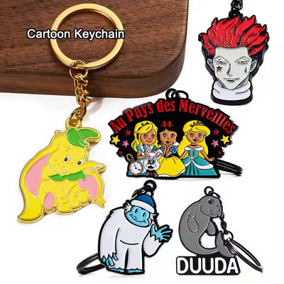 Ein guter Preis. Custom Logo Zinklegierung Hartem Emaille Schlüsselhalter für Souvenirs und Werbeaktionen Online