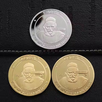 Individuelle 3D-Challenge-Coins aus Zinklegierung mit Gold-/Silber-/Bronzebeschichtung