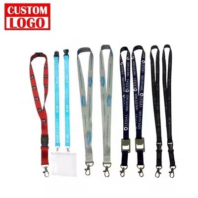 Ein guter Preis. Custom Printed Polyester Lanyard mit Metallhaken-Befestigung für ID-Kartenträger-Halsband Online