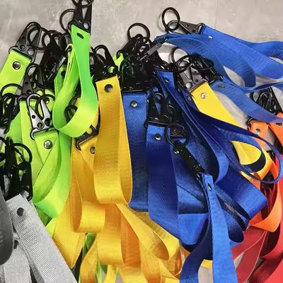 Individuelles Schlüsselband Nylon personalisiert kreativer Autoschlüsselanhänger Schlüsselband Polyester Schlüsselanhänger Motorrad Schlüsselanhänger