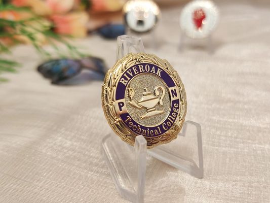 Ein guter Preis. Doppelseitige, individuelle Münze mit Letterpress-Druck und antiker Bronze-Oberfläche für Motorradclubs und Sammler Online