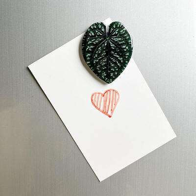 Ein guter Preis. 3D Acryl-Kühlschrank Aufkleber Werbegeschenk in Form von Pflanzenblatt Kühlschrank Magnet Online