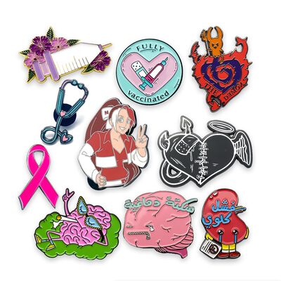 Ein guter Preis. Custom Lapel Pin mit einer Dicke von 1,5 mm und einer Größe von 35 mm in 5-7 Arbeitstagen hergestellt Online