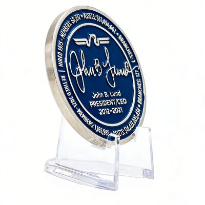 2 Zoll - 2,5 Zoll doppelseitig angepasste Herausforderungsmünze mit antiker Bronze/Goldplattierung und individuellem Design