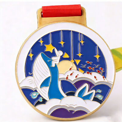 Ein guter Preis. Erstellen Sie individuelle Sportmedaillen in vergoldeter oder versilberter Zinklegierung und Bronze zu Großhandelspreisen. Online