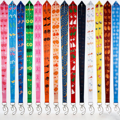 Ein guter Preis. Persönliche Polyester-Schlüsselketten mit Seidenschirmdruck sind perfekt für personalisierte Motorradschlüssel. Online