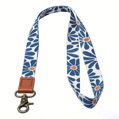 Persönliche Logo-Seidenschirm-gedruckte Polyester-Lanyard-Halsgürtel perfekt für Schlüsselanhänger.