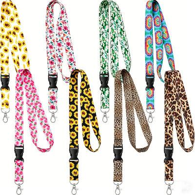 Personalisierte Lanyards aus Polyester mit Seidenschirmdruck für Medaillenscheiben