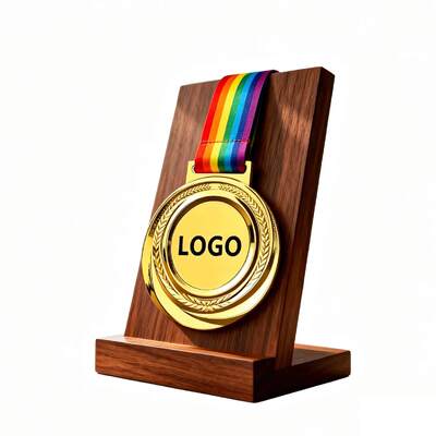 Ein guter Preis. Sportmedaille Zink-Gold-Silberplattiert mit individuellem Logo für Preisverleihungen Online