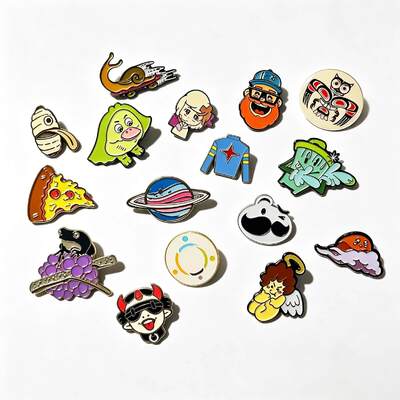 Ein guter Preis. Custom Gold Plated Anime Cartoon Soft Enamel Lapel Pin Metall Abzeichen für Sport Mode Online